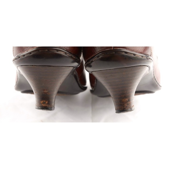 SOFFT Pumps Brown Leather Reptile Size 9 N - Picture 8 of 8